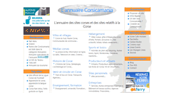 Desktop Screenshot of corsicamania.com